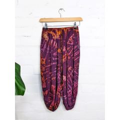 child's tie dye harem pant